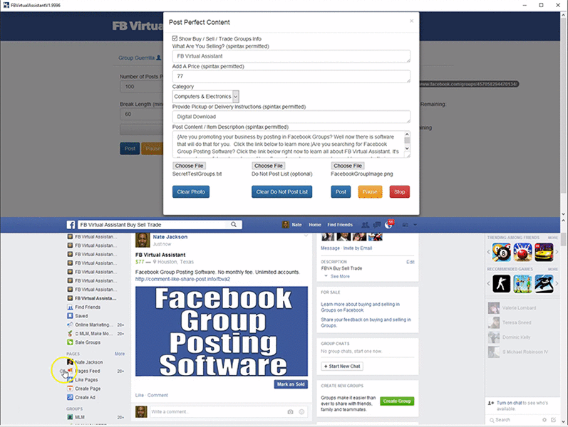 facebook autoposter, facebook group poster, facebook group autoposter, facebook group auto poster, facebook auto poster, social media autoposter, social media auto poster, autoposter, auto poster, facebook group posting software, autoposting software